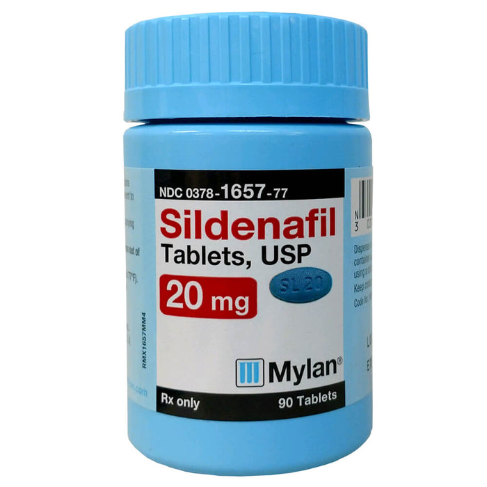Rx Sildenafil 20 mg x 1 tablet