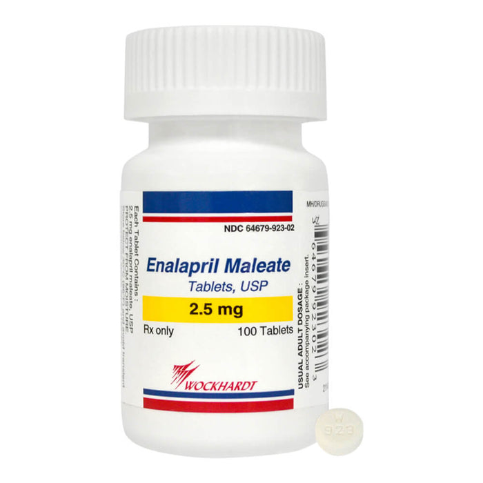 Rx Enalapril Tablets  2.5 mg x 100 ct