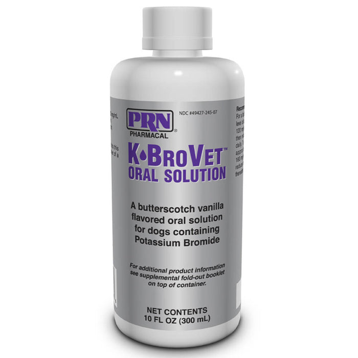 Rx K-BroVet, Oral Solution, 250mg x 10oz, Butterscotch-Vanilla