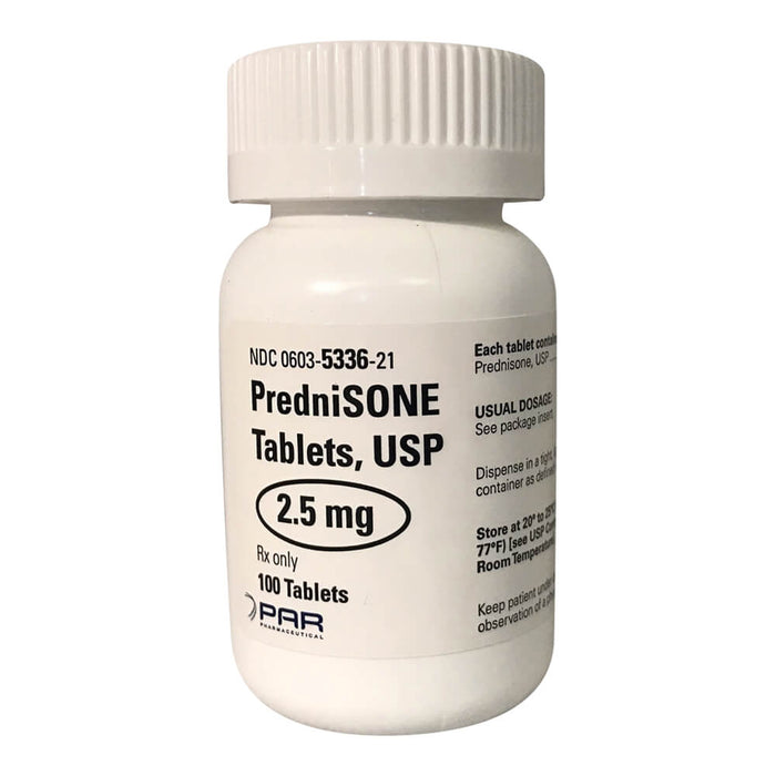Rx Prednisone 2.5mg x 1 tablet