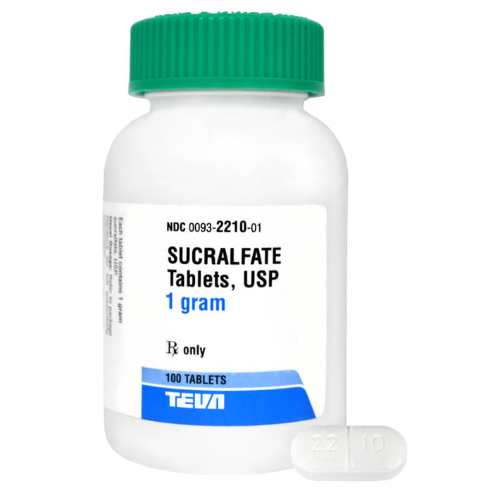 Rx Sucralfate 1gm x 100 tablets