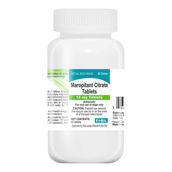 Rx Maropitant Citrate Tablets 16mg, 60ct