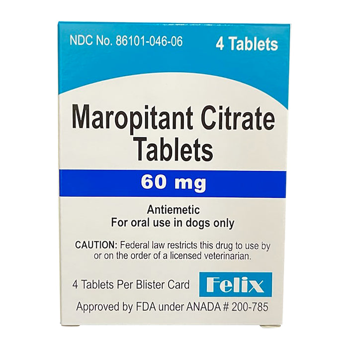 Rx Maropitant Citrate Tablets 60mg, 4ct