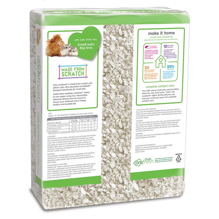 CareFRESH Complete Comfort Small Pet Bedding White 50 L