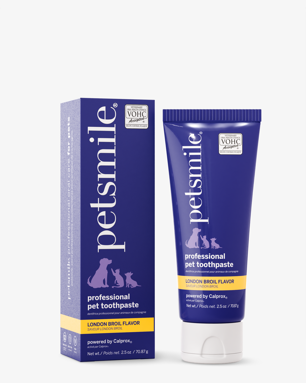 Petsmile Professional Pet Toothpaste - London Broil Flavor - Small ...