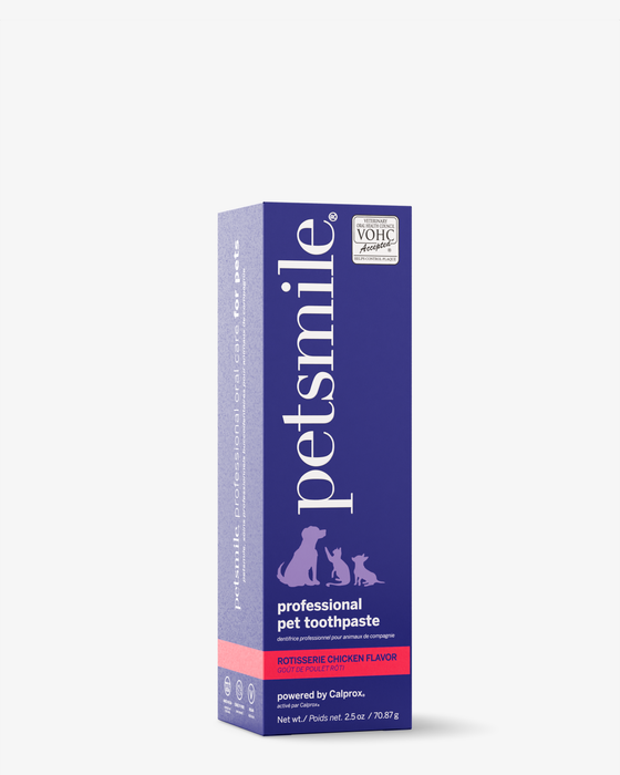 Petsmile Professional Pet Toothpaste - Rotisserie Chicken Flavor - Small
