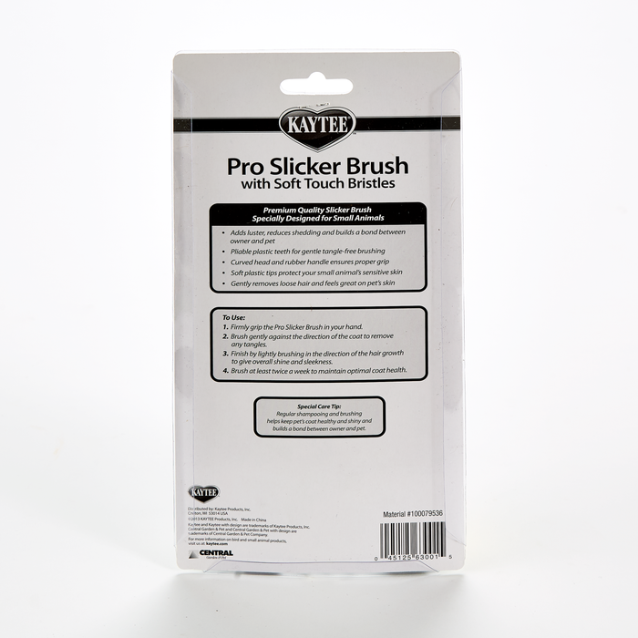 Kaytee Pro-Slicker Brush White