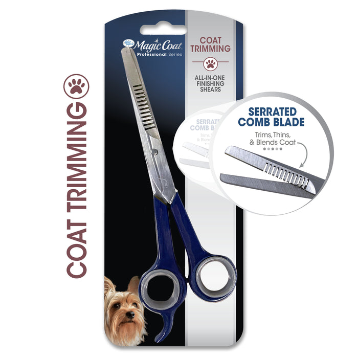 Four Paws Magic Coat Professional Series All-in-One Finishing Dog Grooming Shears