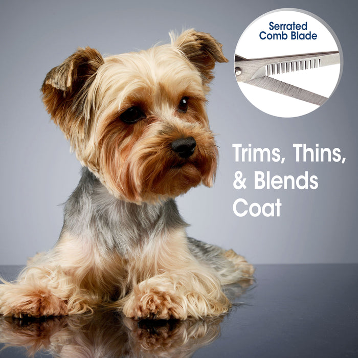 Four Paws Magic Coat Professional Series All-in-One Finishing Dog Grooming Shears
