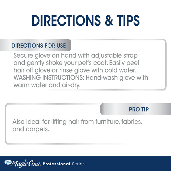 Magic Coat Professional Series Love Glove Dog Grooming Mitt