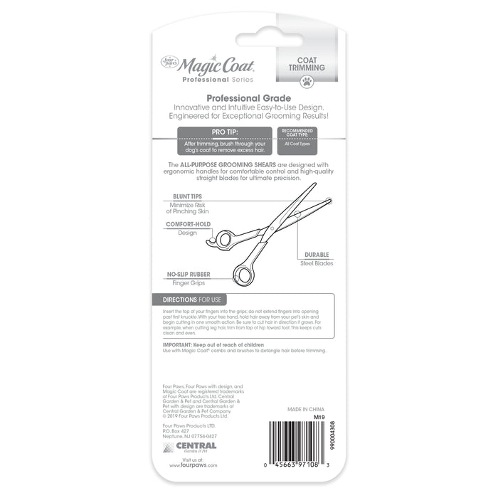 Four Paws Magic Coat Professional Series All-Purpose Dog Grooming Shears