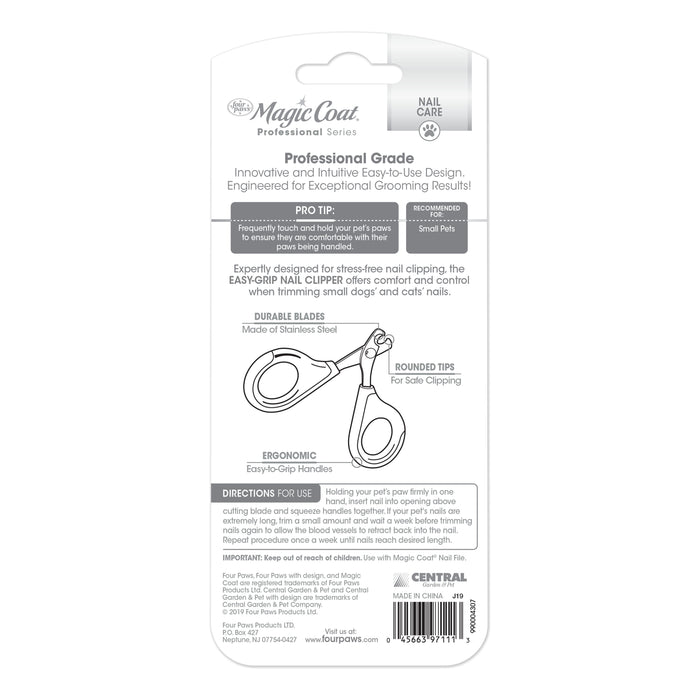Four Paws Magic Coat Professional Series Easy-Grip Pet Nail Clippers