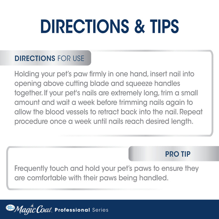 Four Paws Magic Coat Professional Series Easy-Grip Pet Nail Clippers