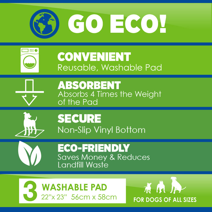 Four Paws Wee-Wee Premium Patch Washable Pee Pad for Dogs Premium Patch (Washable Pad)