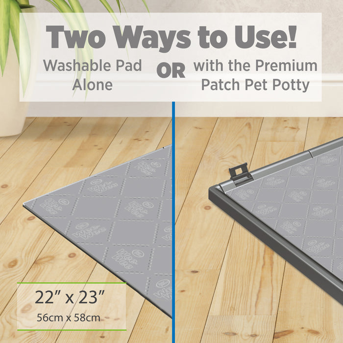 Four Paws Wee-Wee Premium Patch Washable Pee Pad for Dogs Premium Patch (Washable Pad)