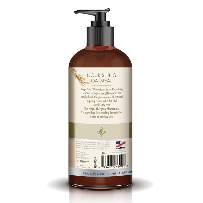 Four Paws Magic Coat Professional Series Nourishing Oatmeal Hypo-Allergenic Dog Shampoo 16 Ounce (1 Count)