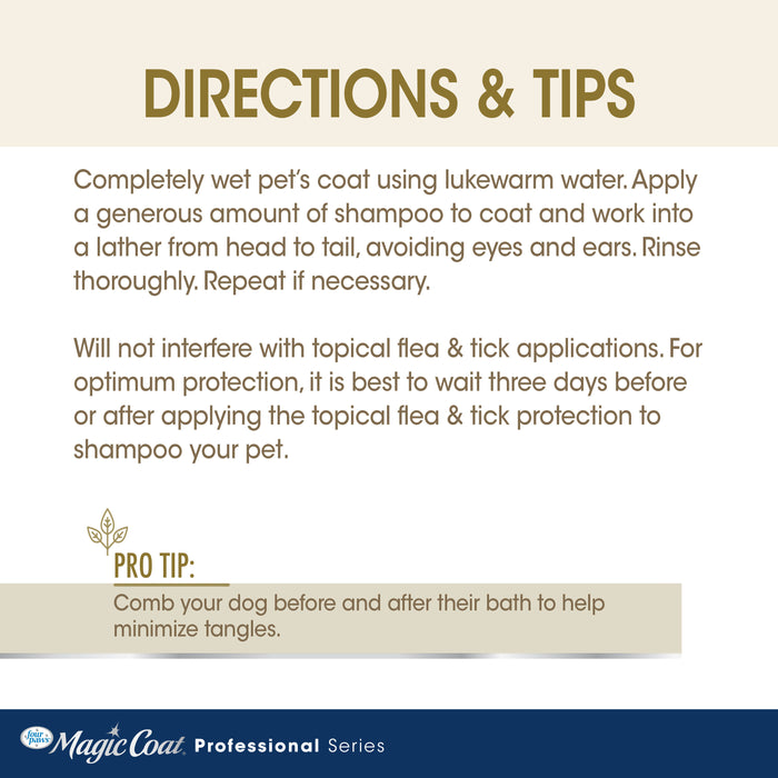 Four Paws Magic Coat Professional Series Nourishing Oatmeal Hypo-Allergenic Dog Shampoo 16 Ounce (1 Count)