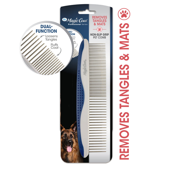 Four Paws Magic Coat Professional Series Non-Slip Grip Pet Comb