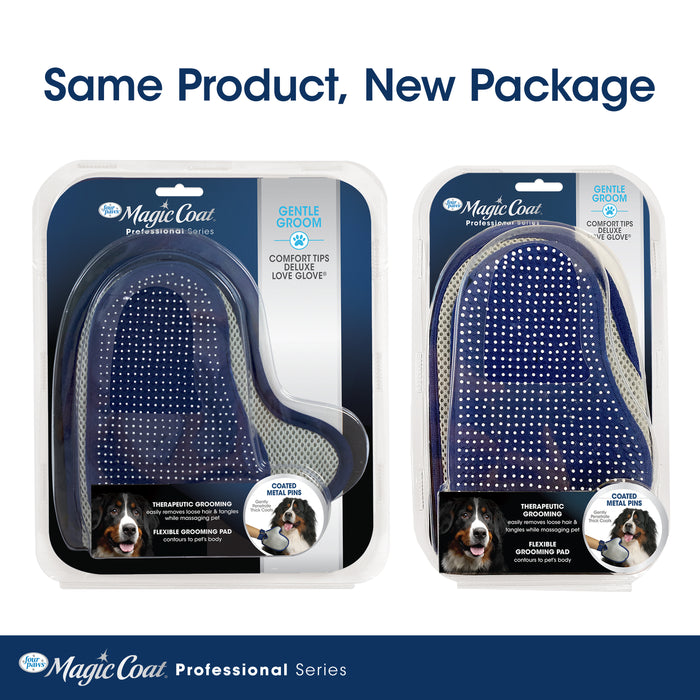 Four Paws Magic Coat Professional Series Comfort Tips Deluxe Dog Grooming Glove
