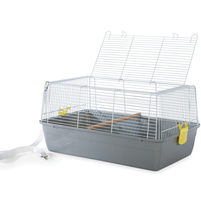 Prevue Pet Products Universal Travel Carrier for Small Animals & Birds, Gray
