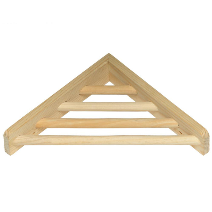 Prevue Pet Products Wood Corner Shelf Platform