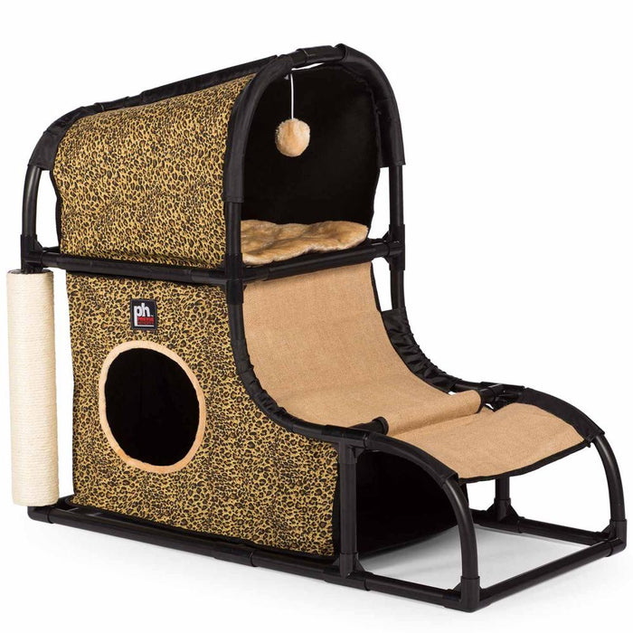 Prevue Pet Products Catville Loft, Leopard Print