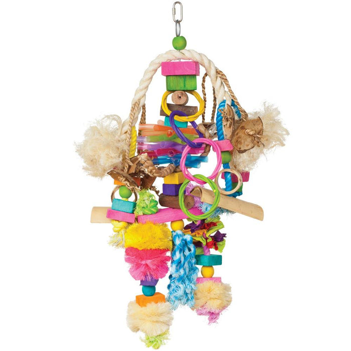 Prevue Pet Products Playfuls Sound & Movement Explosion Bird Toy