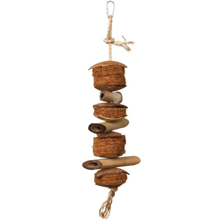Prevue Pet Products Naturals Coco & Bamboo Bird Toy