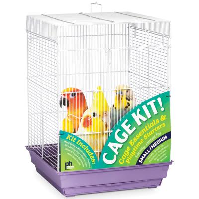 Prevue Pet Products Square Top Bird Cage Kit, Purple