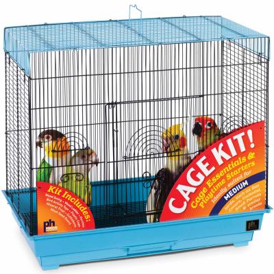 Prevue Pet Products Flight Bird Cage Kit, Blue & Black