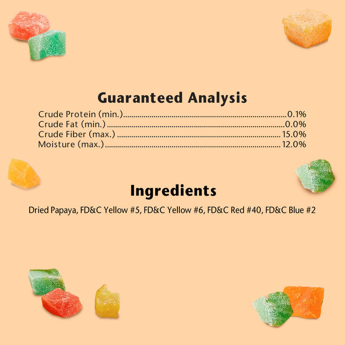 Kaytee Healthy Toppings, Papaya 2.5 Ounces