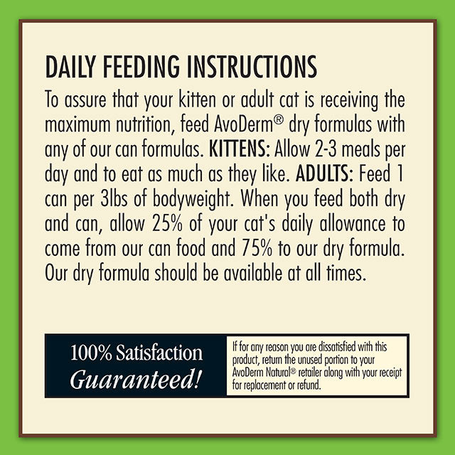AvoDerm Natural Grain Free Tuna & Chicken Entrée with Vegetables Wet Cat Food 3 oz (Pack of 24) - 7 - Image 9