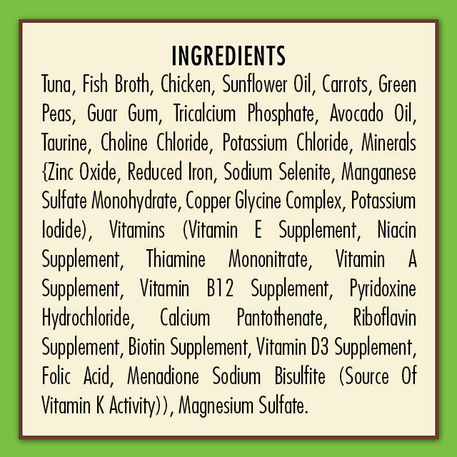 AvoDerm Natural Grain Free Tuna & Chicken Entrée with Vegetables Wet Cat Food 3 oz (Pack of 24) - 5 - Image 9