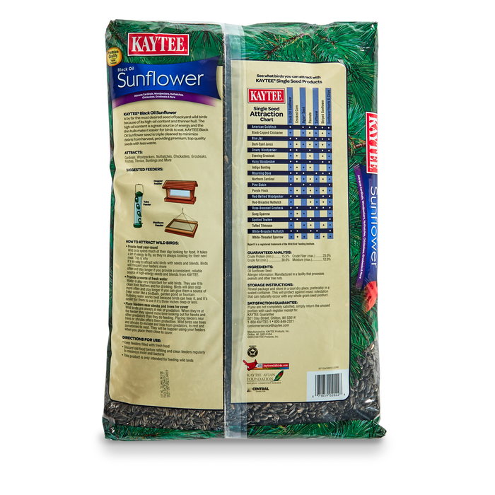 Kaytee Black Oil Sunflower 10 Pounds