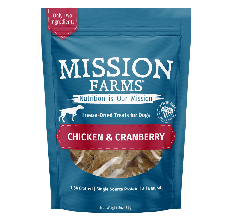 Mission Farms Chicken & Cranberries 3oz