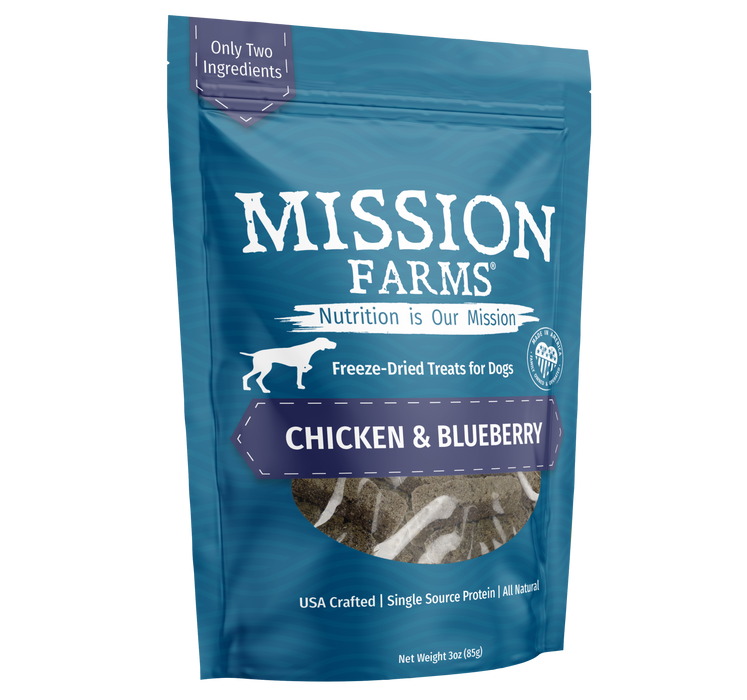 Mission Farms Chicken & Blueberries 3oz