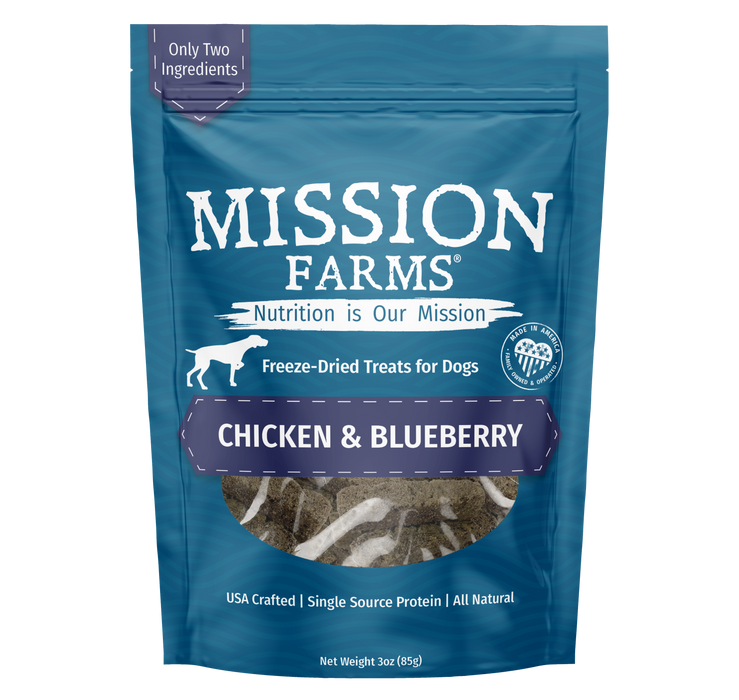 Mission Farms Chicken & Blueberries 3oz