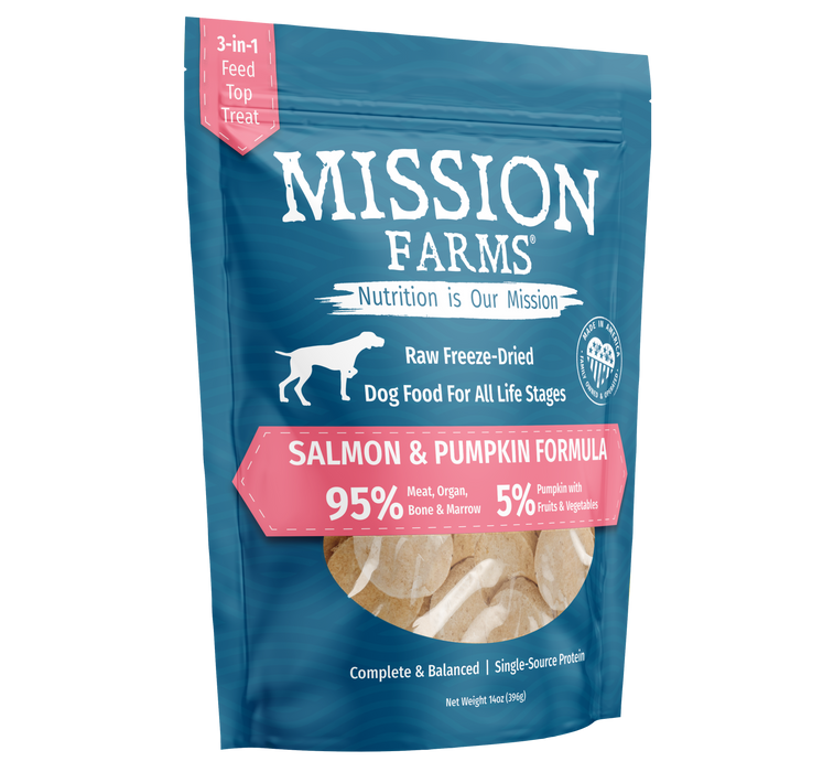 Mission Farms Wild Salmon & Pumpkin 14oz