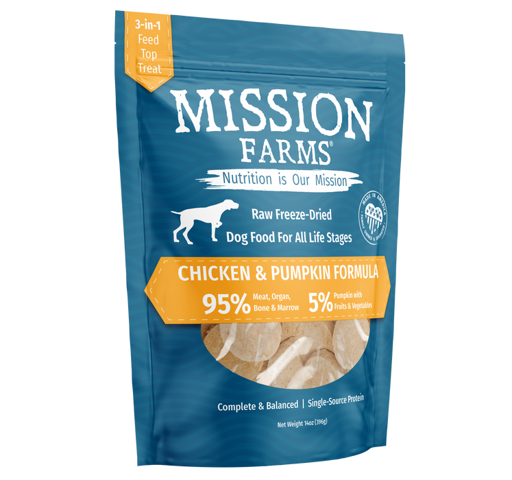 Mission Farms Chicken & Pumpkin 14oz