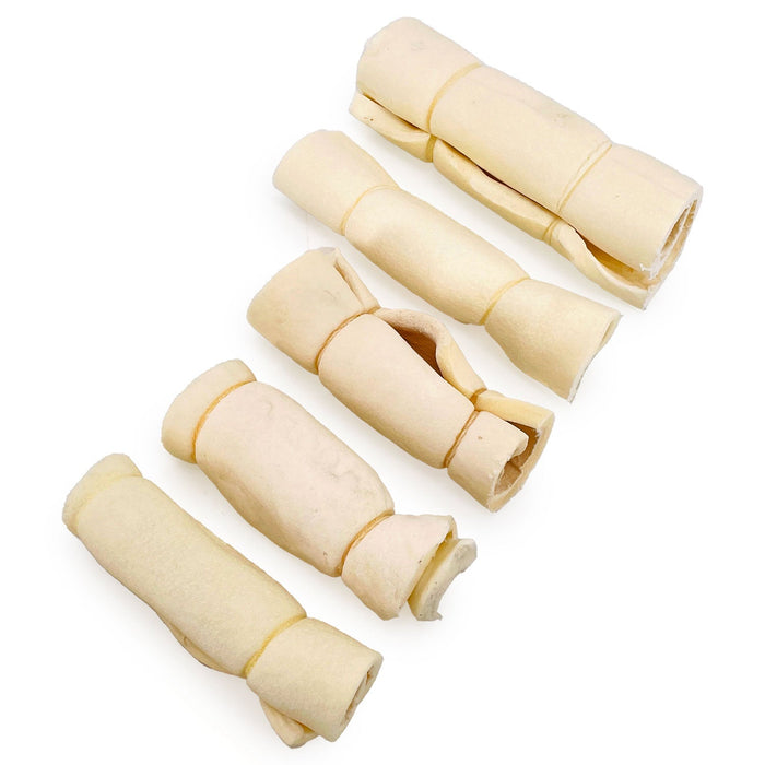 Value Pet Supplies ValueBull Beef Cheek Rolls, Dog Chews, Varied Shapes, 6 Inch - 2 lbs