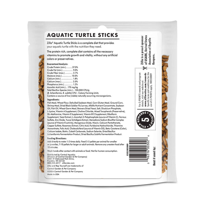 Zilla Aquatic Turtle Sticks 4.5 oz