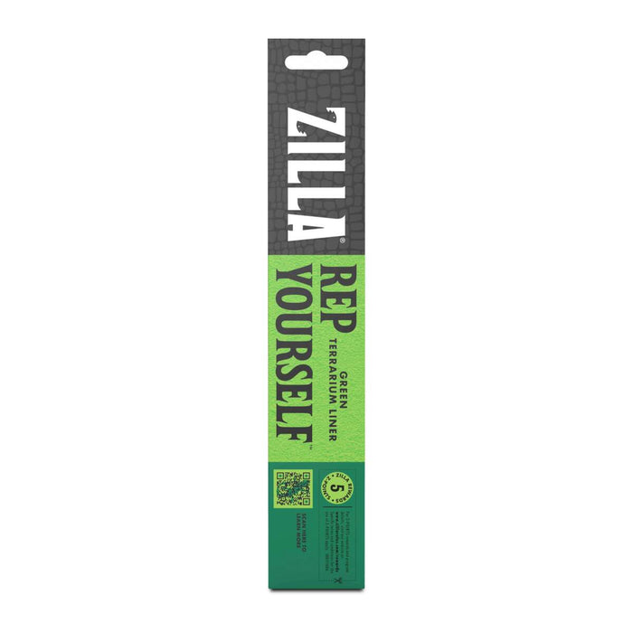 Zilla Reptile Terrarium Liner Green 10/20X Gallon