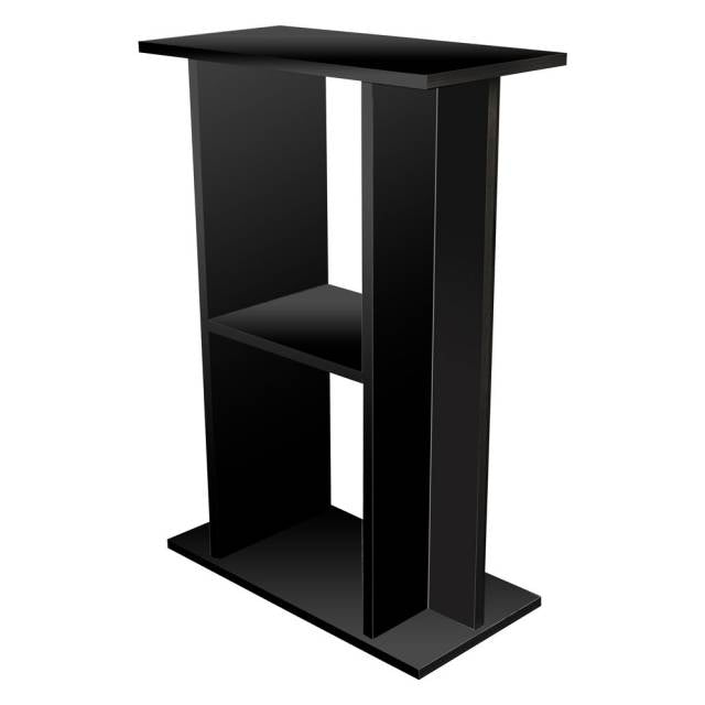 Aquatop Forza Premier Stand for Rimmed Tanks Black 21in X 10.6in X 29.9in