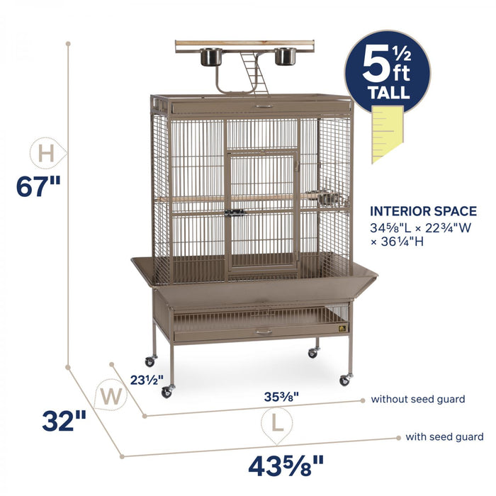 Prevue Pet Products Playtop 35-3/8" Bird Home