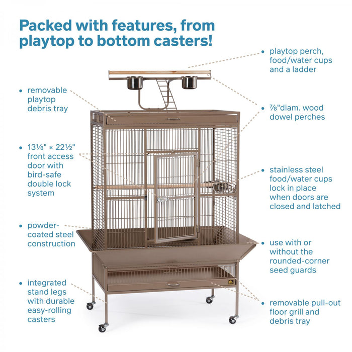 Prevue Pet Products Playtop 35-3/8" Bird Home