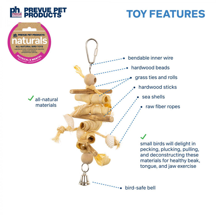 Prevue Pet Products Naturals™ Princess Bird Toy