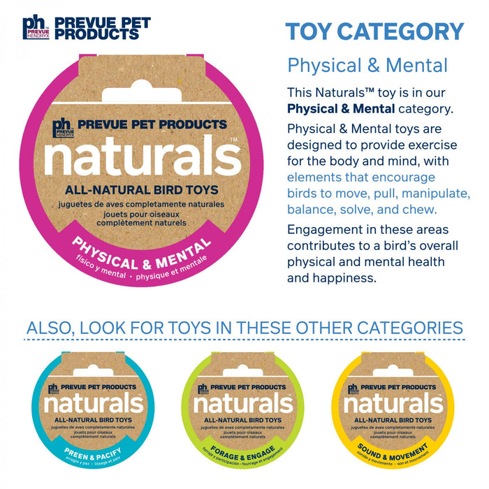 Prevue Pet Products Naturals™ Princess Bird Toy