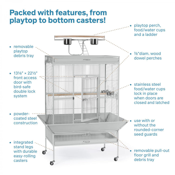 Prevue Pet Products Playtop 35-3/8" Bird Home