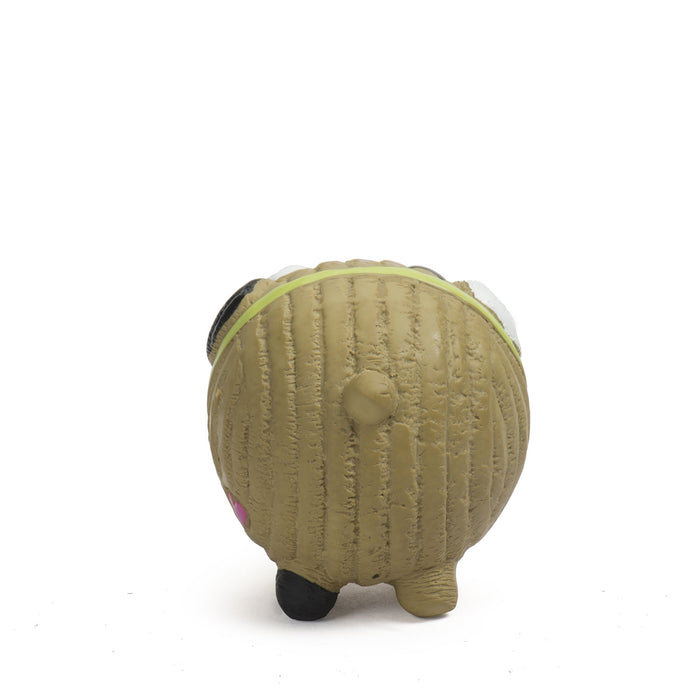 HuggleHounds Assorted Ruff-Tex® HuggleMutt™ Latex Balls Dog Toys, Small (Pack of 3)
