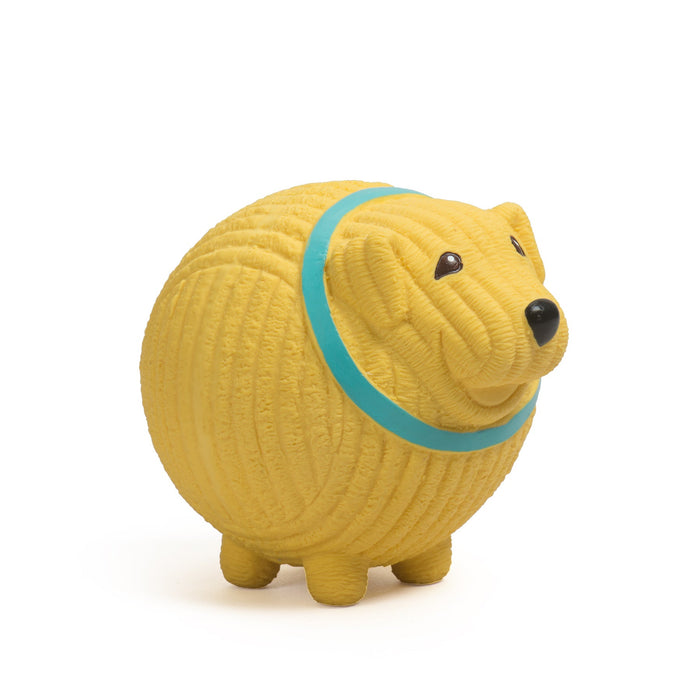 HuggleHounds Assorted Ruff-Tex® HuggleMutt™ Latex Balls Dog Toys, (Pack of 3) Large